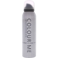 Colour Me Body Spray Silver For Men 150ml image