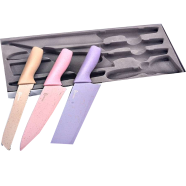 Colourful Knife Set Stylish and Sharp Tools for Your Kitchen image