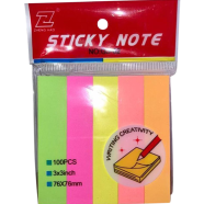 Colourfull Sticky Notes 100 Sheets