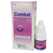 Combat 0.2 Percent, 0.5 Percent Ophthalmic Solution 5 ml drop image