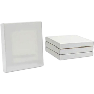 Combo Drawing Canvas White 4″/4″inches -3 Pcs image