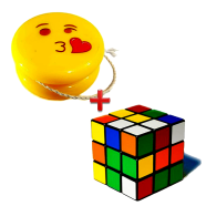 Combo Of YoYo And Rubik's Cube (yoyo_31_JR) image