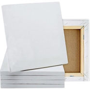 Combo of 20/24 Inches Drawing Canvas White - 5 Pcs 
