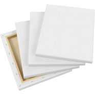 Combo of (8″/12″) Inches Drawing Canvas, White - 3 Pcs 