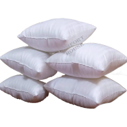 Comfort House Fiber Cushions Pure White 20x20 Inch Set of 5 icon