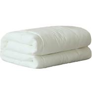 Comfort House Solid Color Lightweight King Comforter Super Single Size - White image