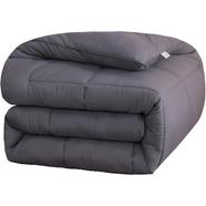 Comfort House Solid Color Lightweight King Comforter Super Single Size - Gray image
