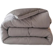 Comfort House Solid Color Luxury Lightweight Comforter Super Single Size - Grey