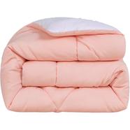 Comfort House Solid Color Luxury Lightweight Comforter Super Single Size - Champagne Pink image