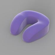 Comfy Memory Neck Pillow (Round) Purple) icon