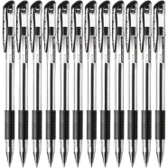 Comix Gel-ink Pen 0.5mm, BLK - 12 Pcs image