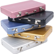 Compact Briefcase Business Card Holder image