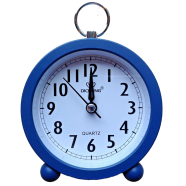 Compact Portable Alarm Clock With Hanging Ring Design image