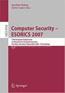 Computer Security - ESORICS 2007 image