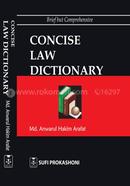 Concise law Dictionary image