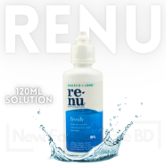 Contact Lens Renu Solution Water 120ml, Lens Water, Lens Solution Sr icon