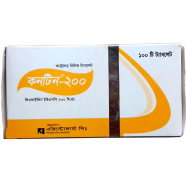 Contine 200 mg Tablet 10's Strip image