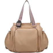 Convertible Large-Capacity Diaper Tote Backpack (2-in-1) image