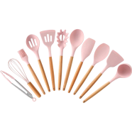 Cooking Spoon Set Pink image
