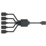 Cooler Master MFX-AWHN-1NNN5-R1 ARGB 1 to 5 Splitter Cable image