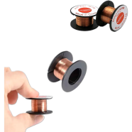 Copper 0.10Mm Pcb Soldering Wire Thin Trace Repair Jumper Cable (2Pcs) image