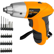 Cordless Screwdriver with 45Pcs Accessory Set image