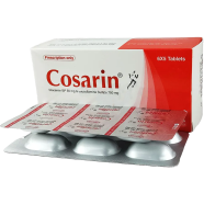 Cosarin 750 mg Plus 50 mg 6s' Strip Tablet icon
