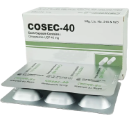 Cosec 40 mg 7's Strip Capsule image