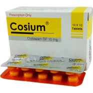 Cosium 10 mg Tablet 10's Strip image