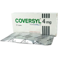 Coversyl 4 mg Tablet 30's pack image