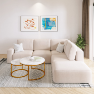 Cozino L-Shaped Velvet Sofa | CSF-001 image