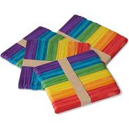 Crafts Sticks or Ice Cream Sticks Natural Colour Wooden, 50 Pcs Small icon