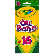 Crayola 16 Colors Hexagonal Shape Oil Pastel image