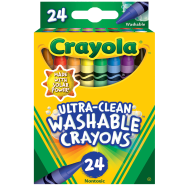 Crayola 24 Colors Ultra Clean Washable Crayon image