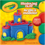 Crayola Modeling Clay 4 Color 453gm image
