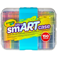 Crayola Ultra Smart Case With Multiple Compartment 150 Pcs Set image