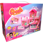 Create Princess House Lego Building Block Set 261 Pcs image