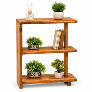 Creative Furniture Rustic Wooden Display Shelf icon