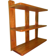 Creative Furniture Three-Tiered Wood Display image