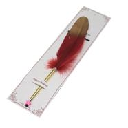 Creative spray gold feather pen ballpoint pen feather neutral pen custom brush Christmas gift wedding sign pen image