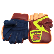 Cricket Wicket Keeping Gloves For Adult One Size (Wicket_kp_gloves_550) Brown image