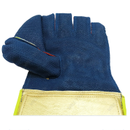 Cricket Wicket Keeping Gloves For Adult One Size (Wicket_kp_gloves_ss_gd) Green image