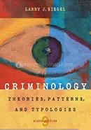 Criminology: Theories, Patterns, and Pypologies image