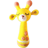 Crochet Toy Rattle Character Giraffe image