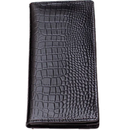 Hazzle Crocodile Wallet Long - Black image