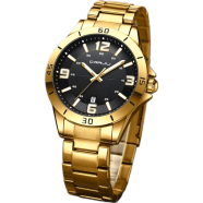 Crrju Luxury Stainless Steel Quartz Men Watch - 5003 image