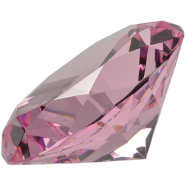 Crystal Glass Diamond Paperweight 4 (100 mm) icon