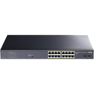 Cudy 16-Port Gigabit PoE Plus Switch with 2 Uplink Gigabit Ports and 2 Gigabit SFP Slots | image