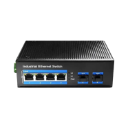 Cudy 4-Port Gigabit Industrial PoE Switch With 2 Gigabit SFP Slots, 120 Watt image