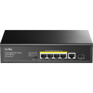 Cudy 4-Port Gigabit PoE Plus Switch With 1 Gigabit RJ45 And 1 Gigabit SFP Uplink Ports image